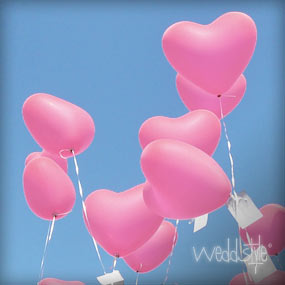 Herz-Luftballons fr Ihre Hochzeit